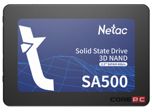 Твердотельный накопитель NETAC 128 Gb NT01SA500-128-S3X