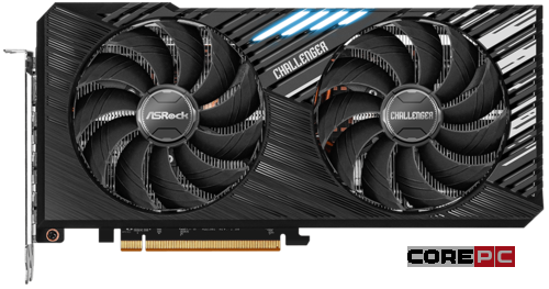 Видеокарта ASRock (RX7800XT CL 16GO) Radeon RX 7800 XT 16GB Challenger OC