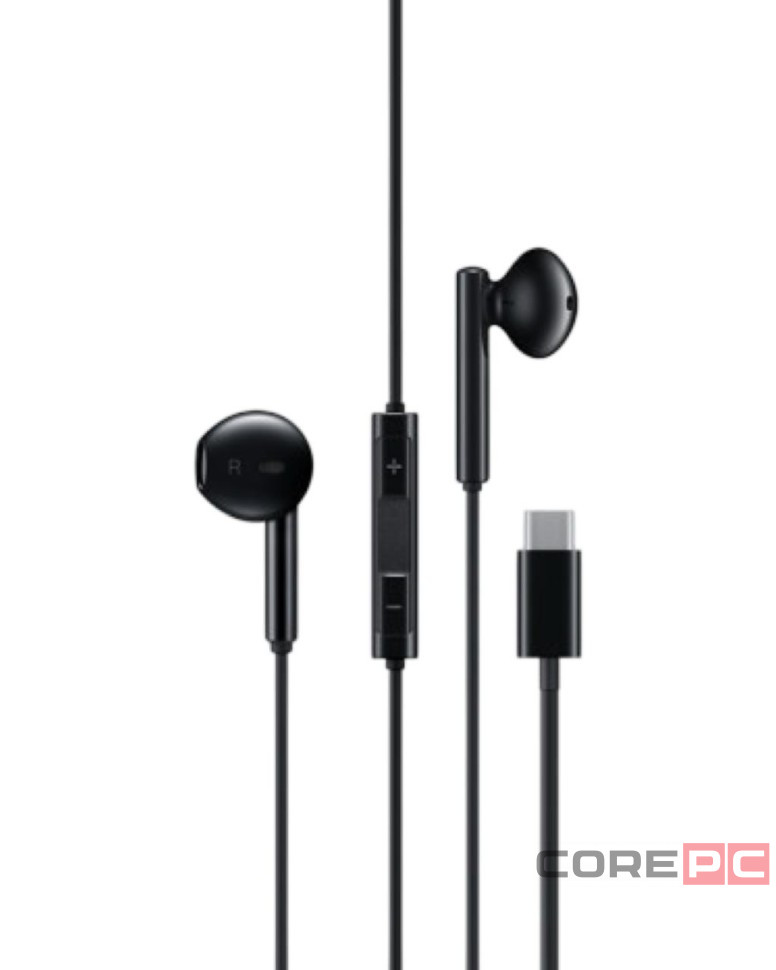 Стереонаушники Huawei CM33 с микрофоном Type-C черные