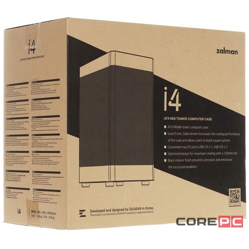 Компьютерный корпус Zalman I4 Black