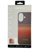 Накладка для i-Phone 16 6.1" Pitaka Tactile Woven case (Sunset)
