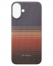 Накладка для i-Phone 16 6.1" Pitaka Tactile Woven case (Sunset)