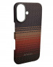 Накладка для i-Phone 16 6.1" Pitaka Tactile Woven case (Sunset)