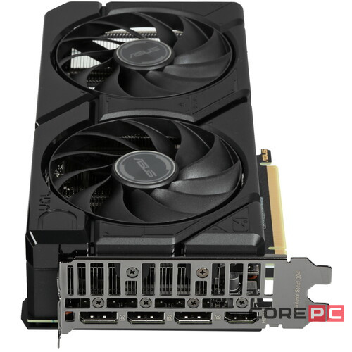 Видеокарта ASUS (DUAL-RTX4070S-O12G) GeForce RTX 4070 SUPER 12GB DUAL OC 90YV0K82-M0NA00