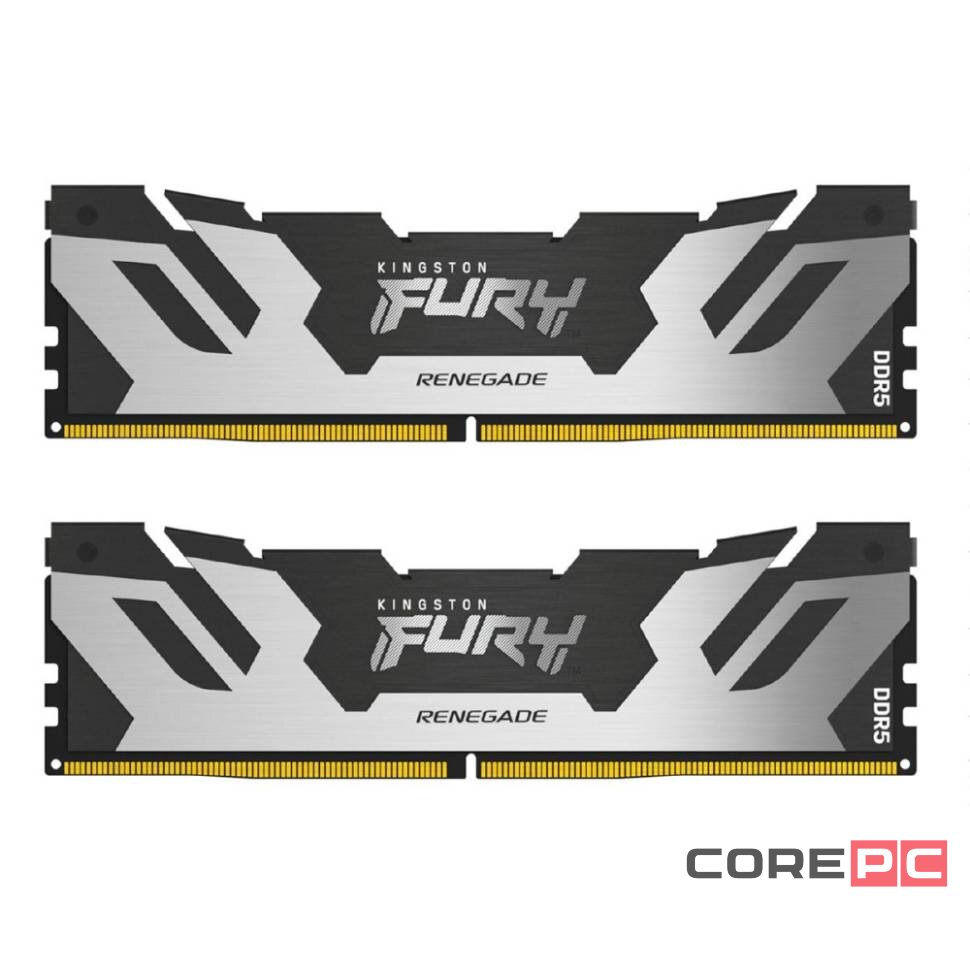 Оперативная память 48 Gb 6400 MHz Kingston FURY Renegade XMP Silver/Black (KF564C32RSK2-48)