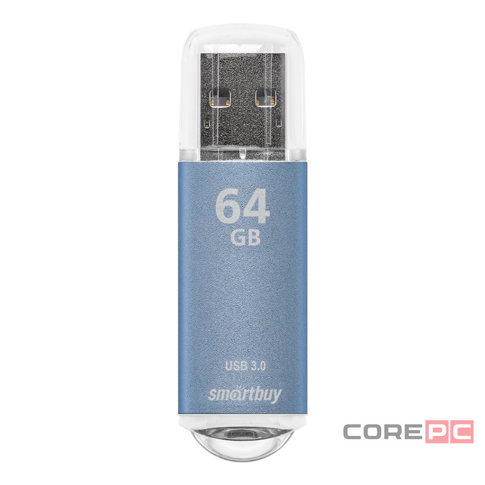 3.0 USB флеш накопитель Smartbuy 64GB V-Cut Blue (SB64GBVC-B3)