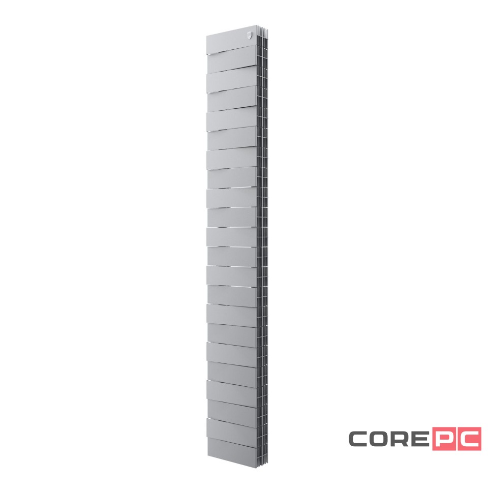 Радиатор Royal Thermo PianoForte Tower 200 /Silver Satin - 22 секц.