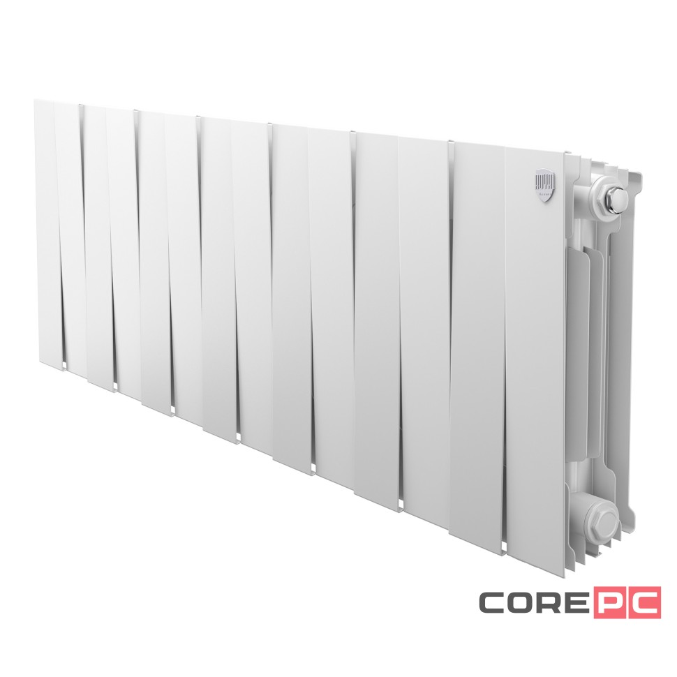 Радиатор биметаллический Royal Thermo PianoForte 300 Белый - 14 секц.