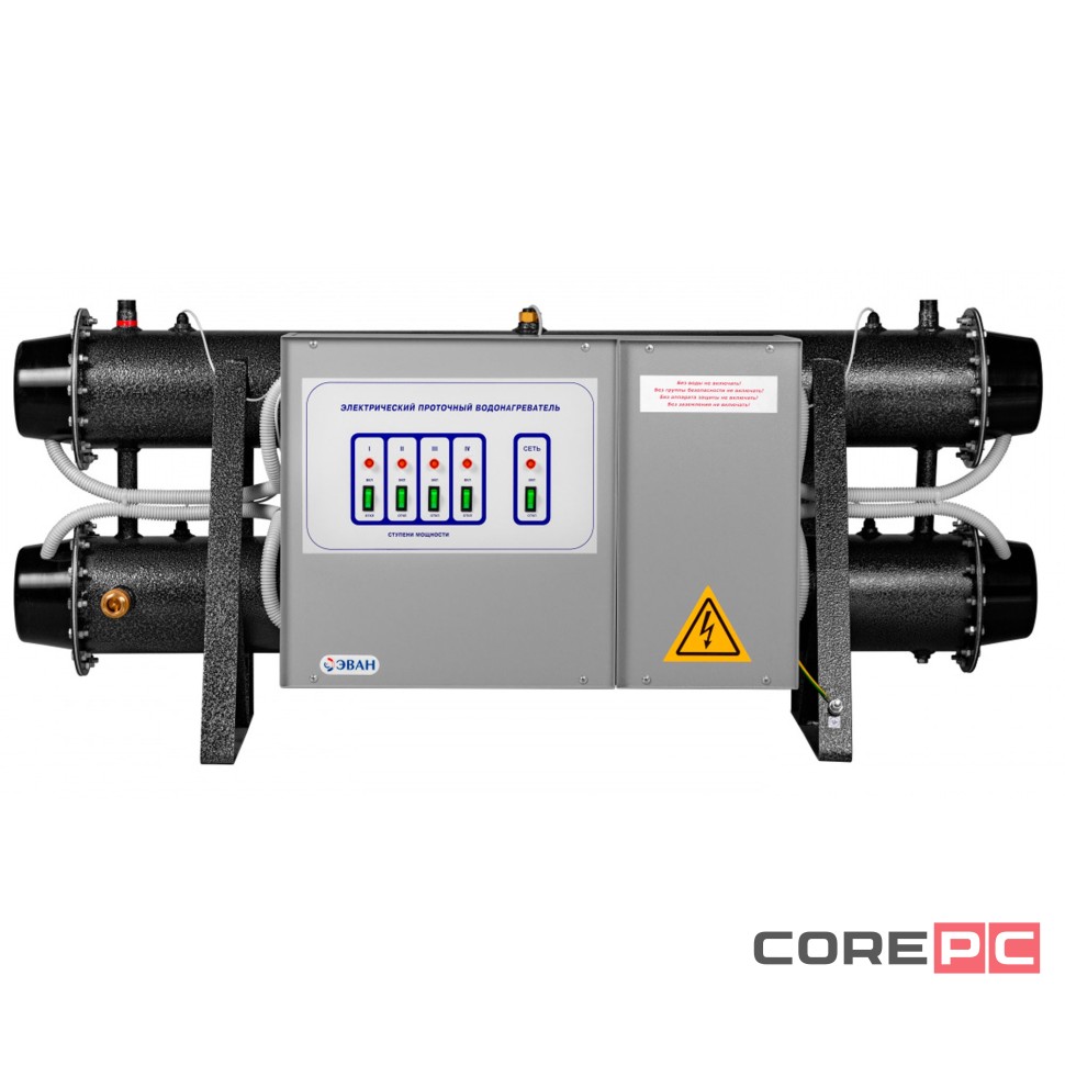 Электронагреватель проточный ЭВАН ЭПВН- 72(В) 3х24