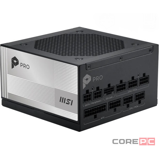 Блок питания MSI 1000W PRO A1000PL (306-7ZPLX11-HD8) 16 Pin (PCIe 5.1 Connector Cable Details)