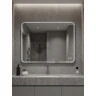 Зеркало MIXLINE Аврора-Лайт-2 800х600 (ШВ) сенсор,светодиод. подсветка + подогрев,мини короб