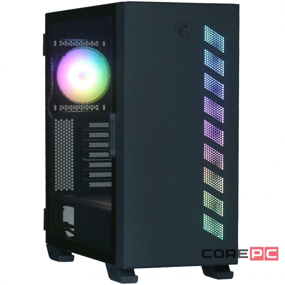 Компьютерный корпус MSI MAG VAMPIRIC 300R PACIFIC BLUE ARGB TG (306-7G19B21-809)