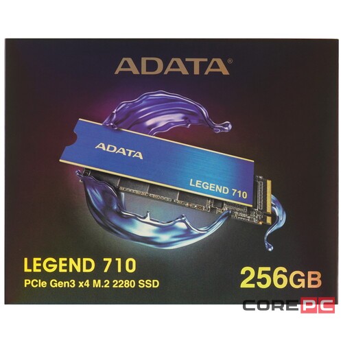 Твердотельный накопитель ADATA XPG 256 Gb LEGEND 710 ALEG-710-256GCS