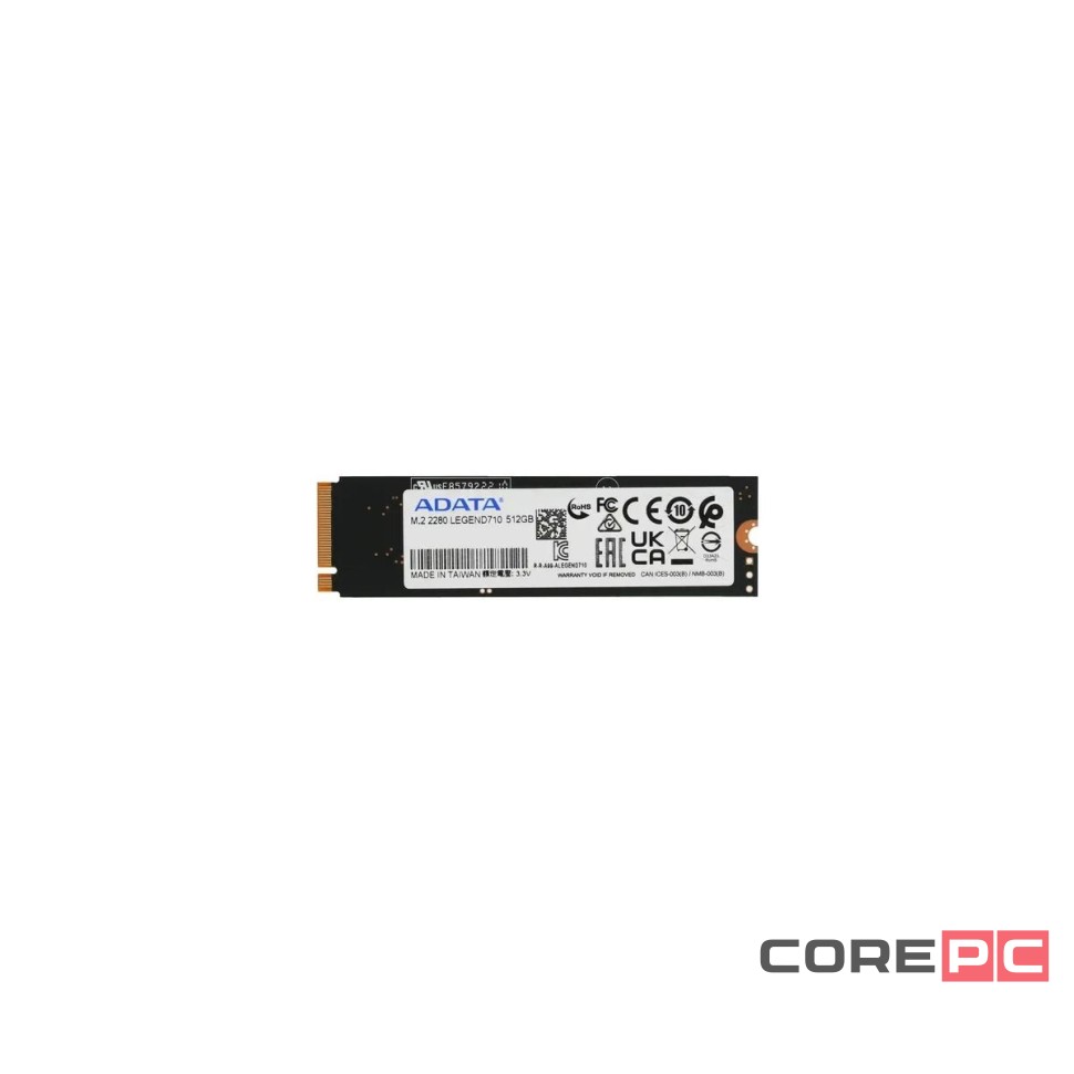 Твердотельный накопитель ADATA XPG 256 Gb LEGEND 710 ALEG-710-256GCS