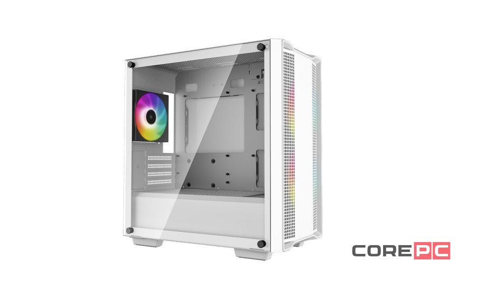 Компьютерный корпус Deepcool CC360 WH TG ARGB White