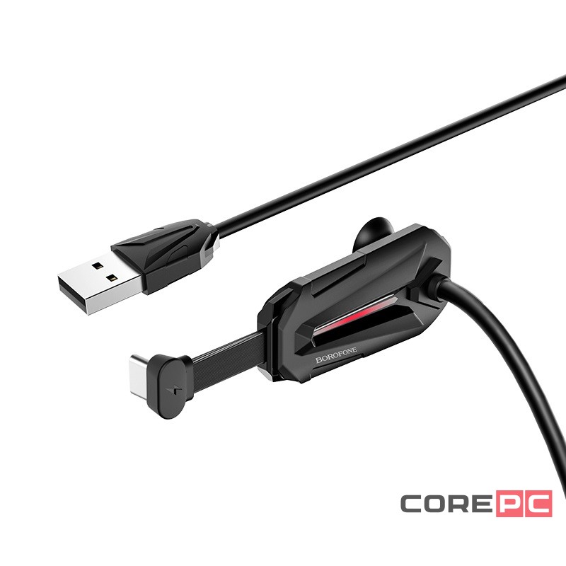 Кабель Borofone BU9 Unreal gaming USB/Type-C 1.2m (черный)