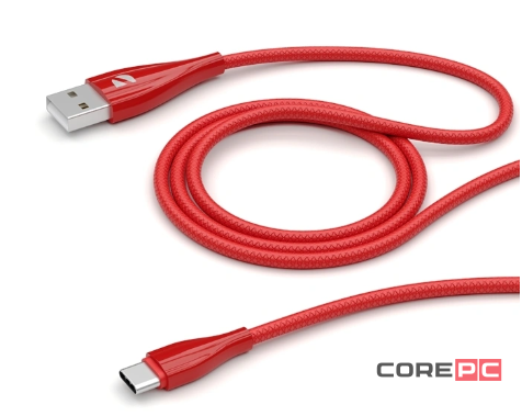 Кабель Smartbuy Flow3D USB/Micro-USB 2.0A 100см (красный)
