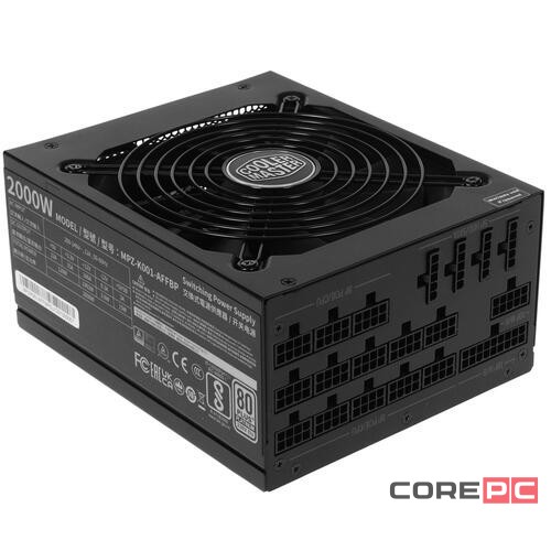 Блок питания Cooler Master 2000W M2000 Platinum MPZ-K001-AFFBP-EU