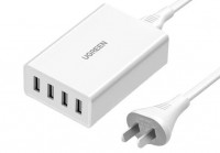 Сетевое зар. устр. Ugreen CD102 4USB 34W белое
