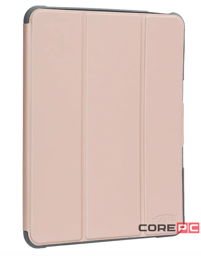 Чехол-книжка Mutural Folio Case для Apple iPad Pro 11 (2020/2021/2022) (полиуретан с подставкой) (розовый)