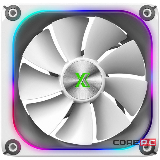 Вентилятор для корпуса XASTRA FZ120W ARGB White (FZ120-1WA-CXX-GL)
