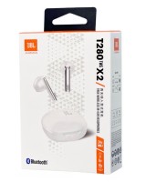 Беспроводные наушники TWS JBL T280 X2 серебристые