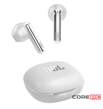 Беспроводные наушники TWS JBL T280 X2 серебристые