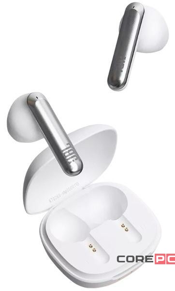 Беспроводные наушники TWS JBL T280 X2 серебристые