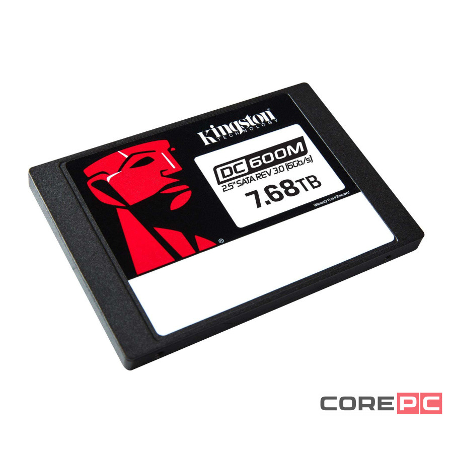 Твердотельный накопитель Kingston 7680 Gb DC600M (SEDC600M/7680G)