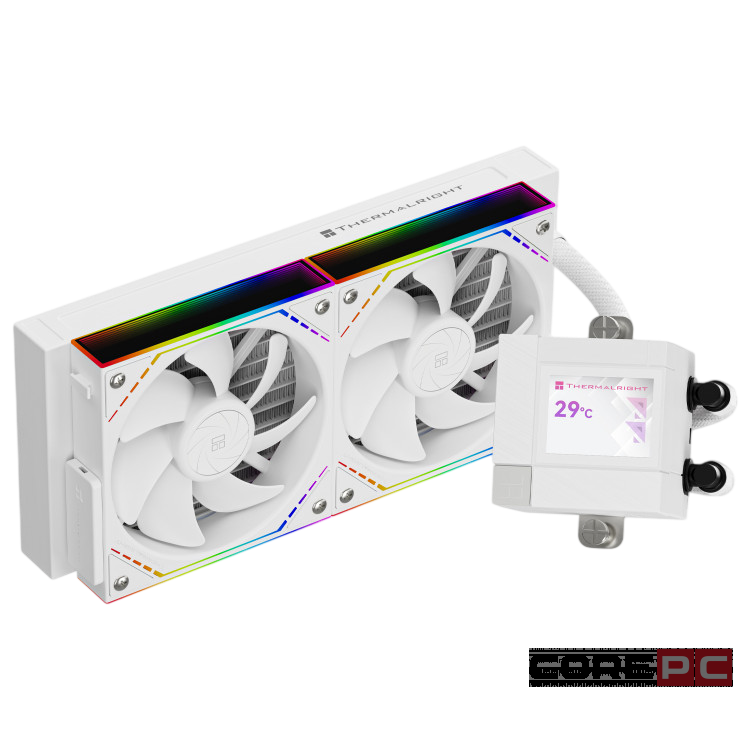 Система жидкостного охлаждения для процессора Thermalright Core Matrix 240 Vision ARGB White (TRCM240VAW)