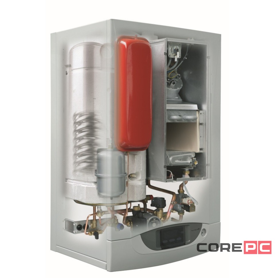 Котел газовый BAXI NUVOLA3 COMFORT 280 Fi настен., 2 конт., з.к.с., с вынос. п/у, встроен. бойлер