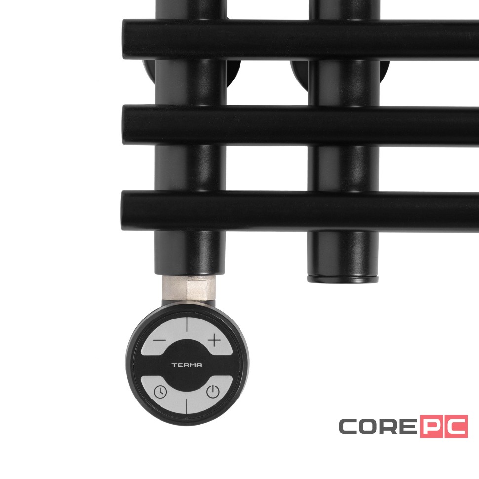 Полотенцесушитель Royal Thermo Pino П16 500х800 электро (встроен. диммер) черный