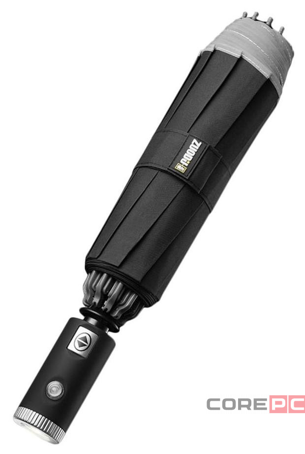 Зонт Xiaomi Zuodu Full Automatic Umbrella LED черный