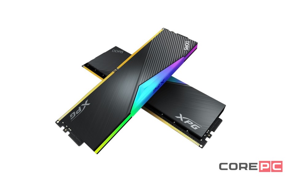 Оперативная память 32 Gb 6400 MHz ADATA XPG LANCER RGB (AX5U6400C3216G-DCLARBK)