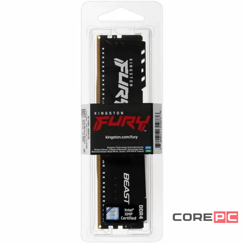 Оперативная память 32 Gb 3600 MHz Kingston FURY Beast (KF436C18BB/32)