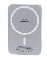 Powerbank с беспроводной зарядкой Keephone PB-14 5000mAh 1C 20W PB-14BWH белый