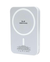 Powerbank с беспроводной зарядкой Keephone PB-14 5000mAh 1C 20W PB-14BWH белый