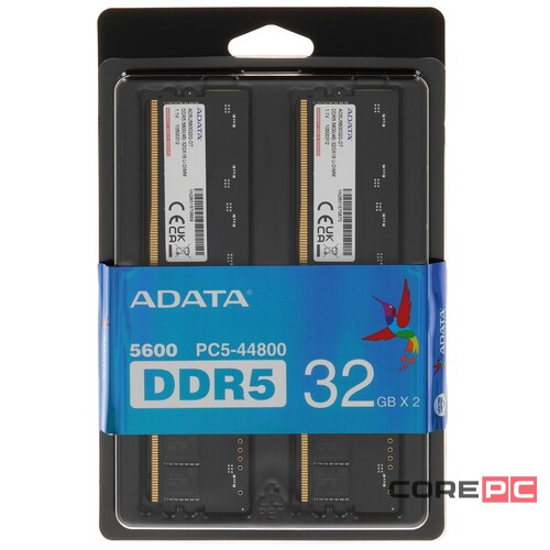 Оперативная память 64 Gb 5600 MHz ADATA (AD5U560032G-DT)