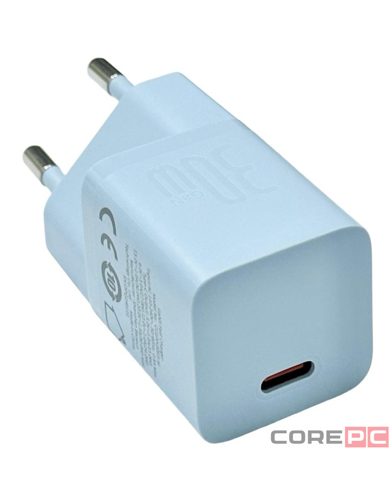 Сетевое зар. устр. Baseus GaN5 Fast Charger (mini) 1C 30W CCGN070603 синее