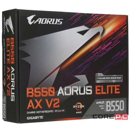 Материнская плата Gigabyte B550 AORUS ELITE AX V2