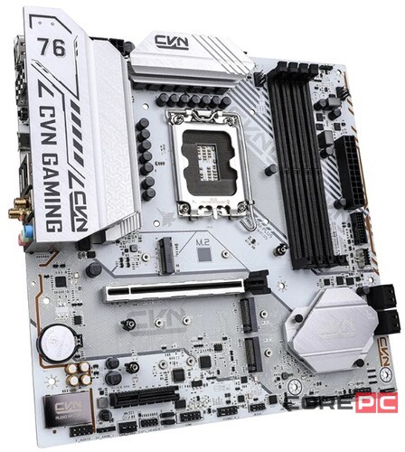 Материнская плата Colorful CVN B760M-PLUS FROZEN WIFI D5 V20 White