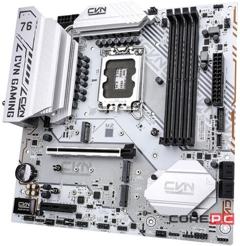 Материнская плата Colorful CVN B760M-PLUS FROZEN WIFI D5 V20 White