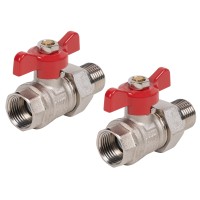 Набор для подключения радиатора Royal Thermo, прямой, 1/2quot;