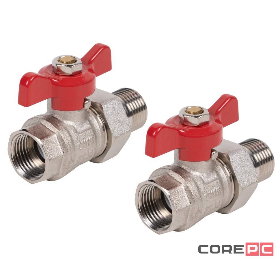 Набор для подключения радиатора Royal Thermo, прямой, 1/2quot;