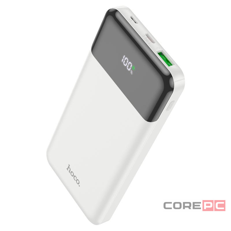Powerbank Hoco J102 10000mAh 1USB/1C 18W/20W белый