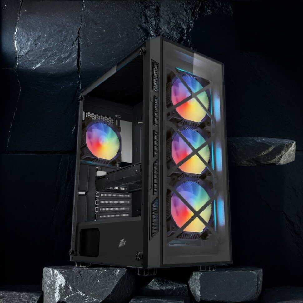 Компьютер COREPC(NVIDIA GeForce GTX 1650 4GB,AMD Ryzen 5 3600,DDR4 16GB,550 Вт,SL500 500GB )