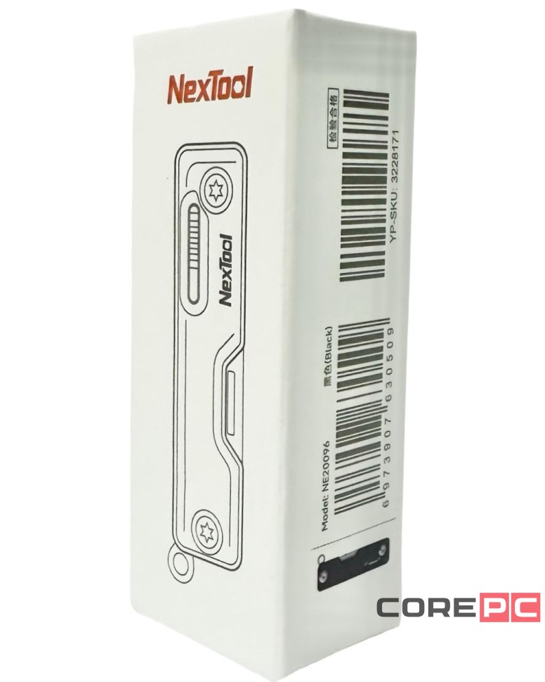Мультитул Xiaomi NexTool Multifunction mini-knife NE20096 черный