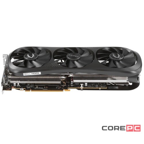 Видеокарта ZOTAC (ZT-D40820D-10P) GeForce RTX 4080 SUPER 16GB TRINITY BLACK ED