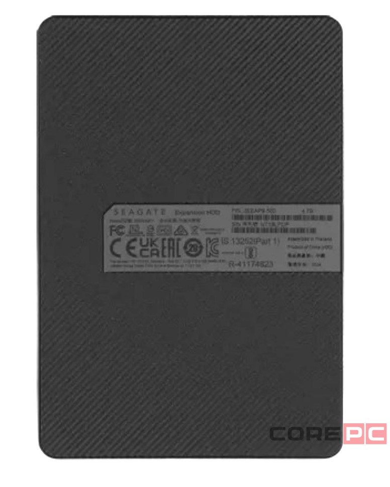 Внешний жесткий диск 4TB Seagate Expansion Portable (STKM4000400) черный