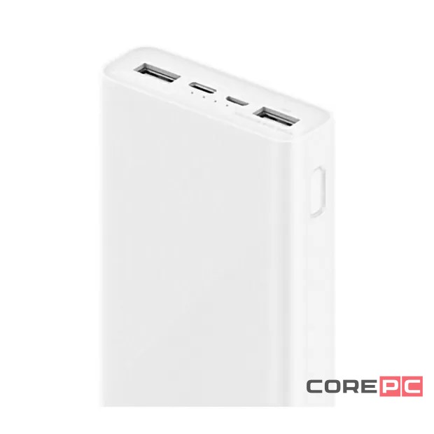 Powerbank Xiaomi 3 20000mAh 2USB/1C 3A 18W VXN4258CN/PLM18ZM белый